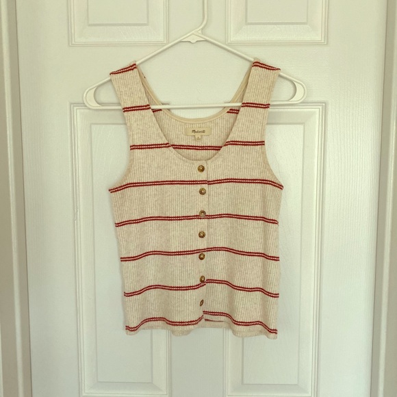 Madewell Tops - Cute Madewell tank with buttons!